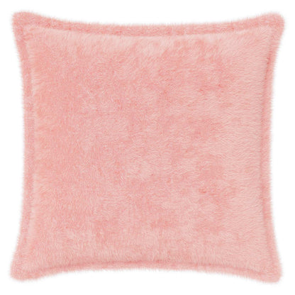 Kussensloop 2 st HOUTEN Roze 50 x 50 cm Nep Konijnenbont