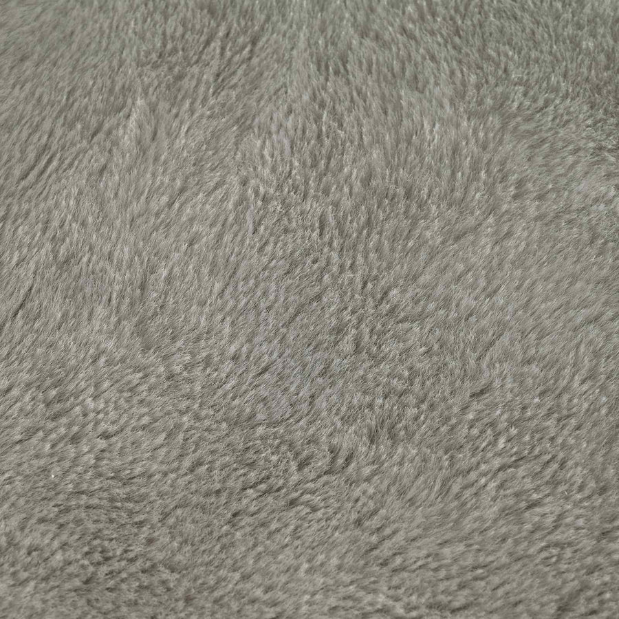 Kussensloop 2 st HOUTEN Lichtgrijs 50 x 50 cm Nep Konijnenbont
