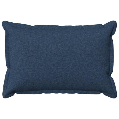Kussensloop 6 pcs HOUTEN Blauw 50 x 70 cm Faux Linnen