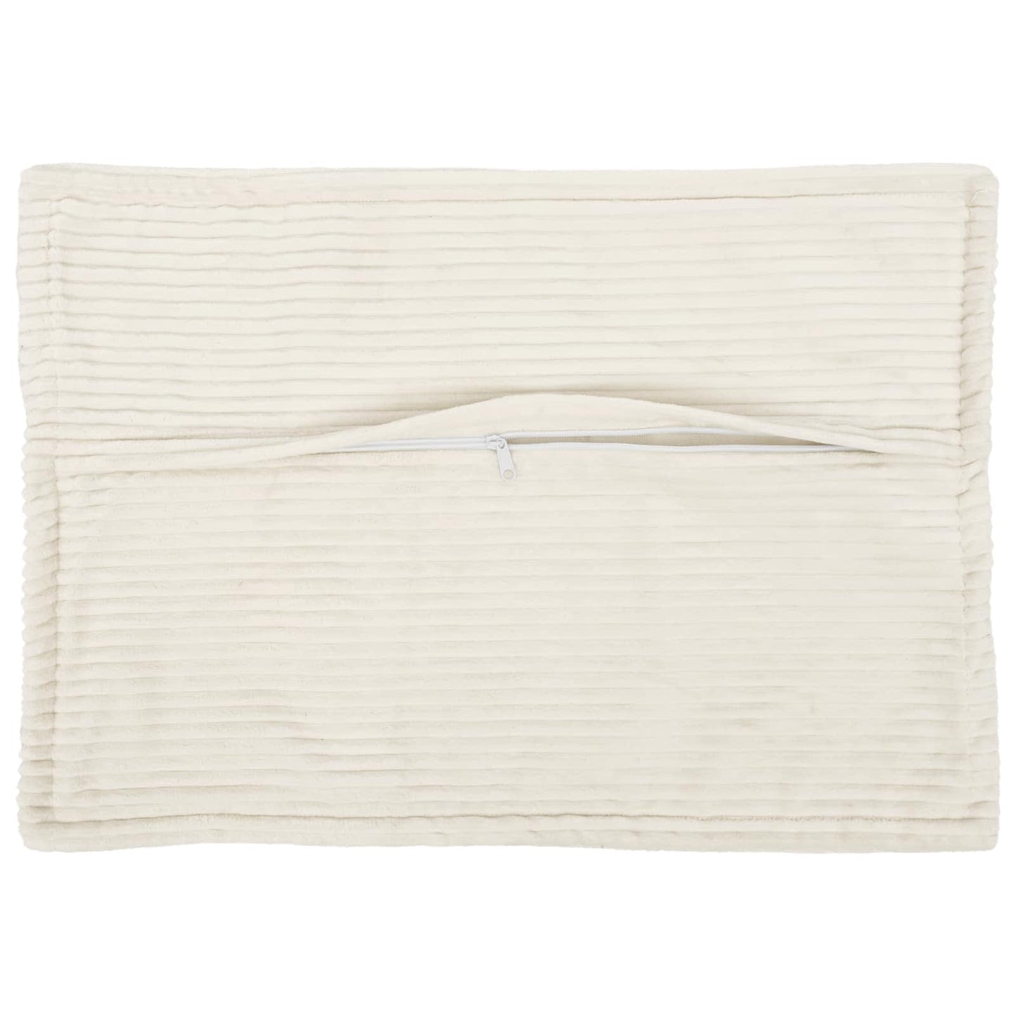 Kussensloop 2 st HOUTEN Crèmekleurig 50 x 70 cm corduroy