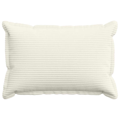 Kussensloop 2 st HOUTEN Crèmekleurig 50 x 70 cm corduroy