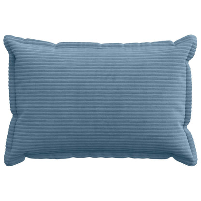 Kussensloop 2 st HOUTEN Blauw 50 x 70 cm corduroy