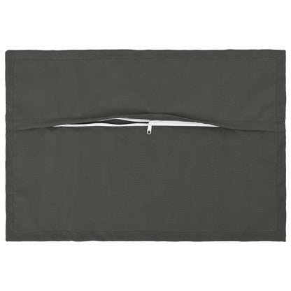 Kussensloop 6 st HOUTEN Antraciet 50 x 70 cm Polyester