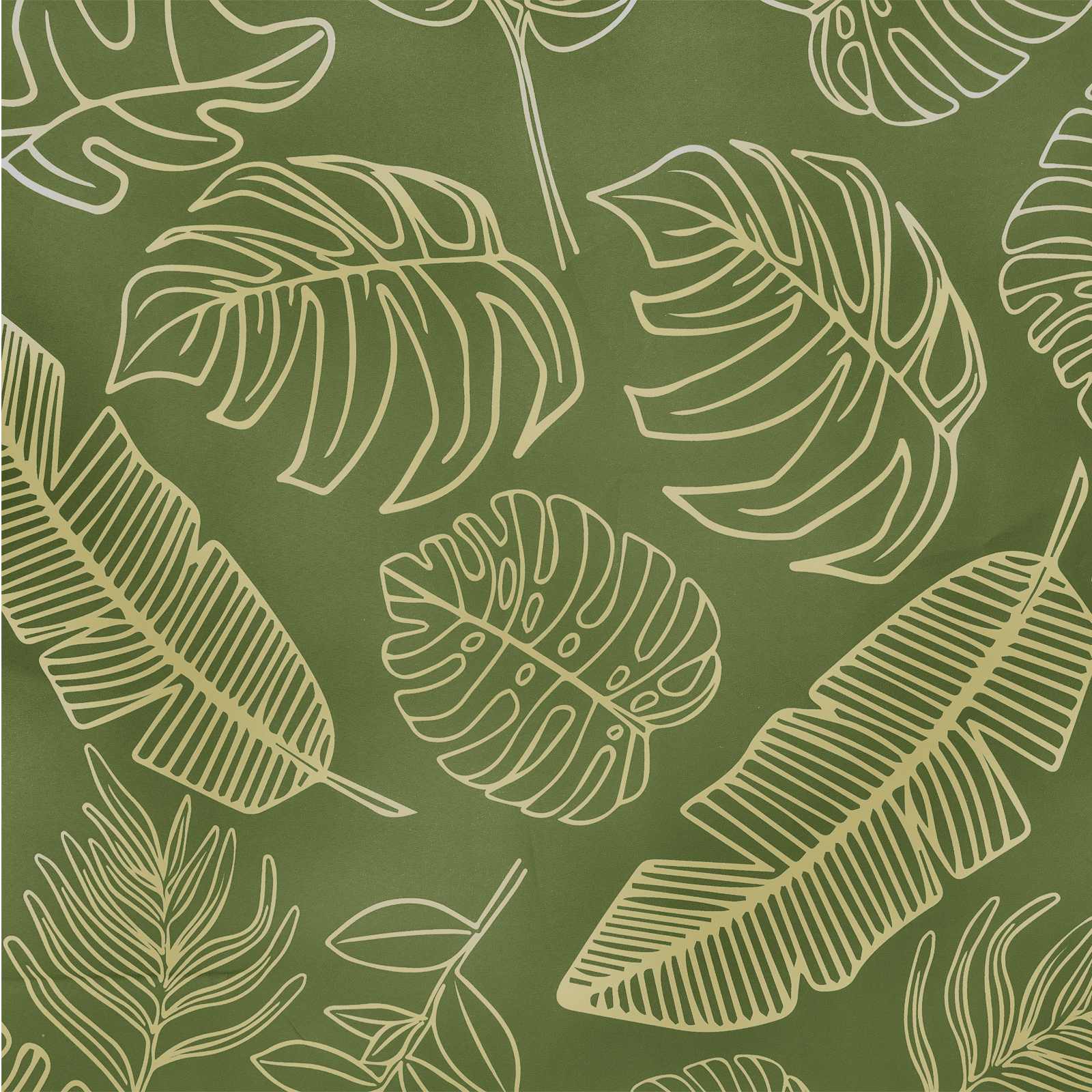 Kussensloop 6 st HOUTEN Bladontwerp 50 x 70 cm Polyester