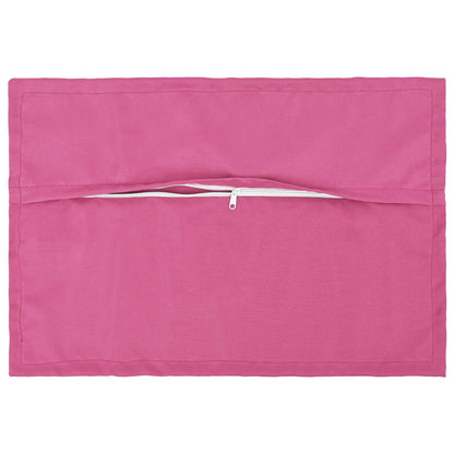 Kussensloop 6 st HOUTEN Roze 50 x 70 cm Polyester