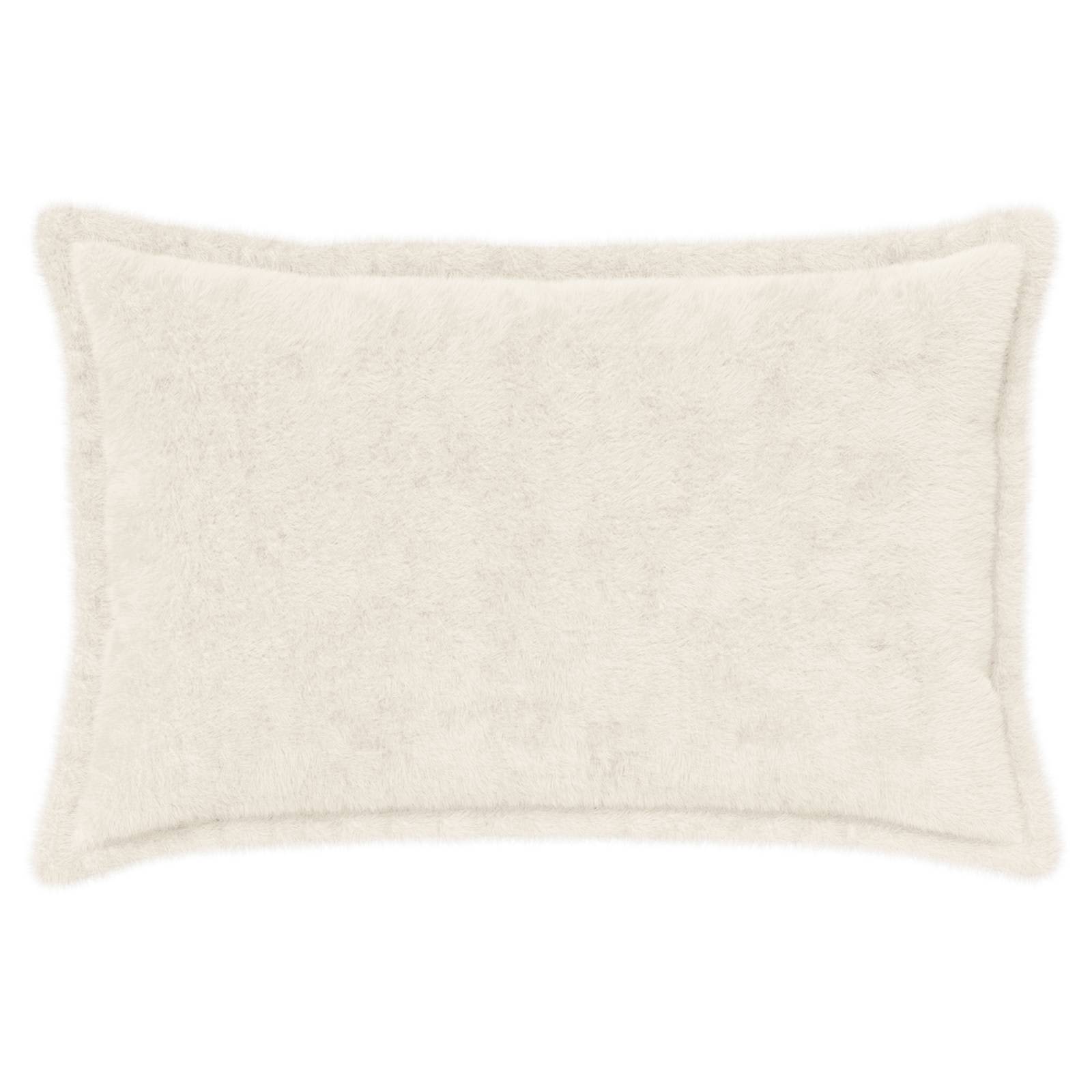 Kussensloop 2 st HOUTEN Wit 50 x 70 cm Nep Konijnenbont
