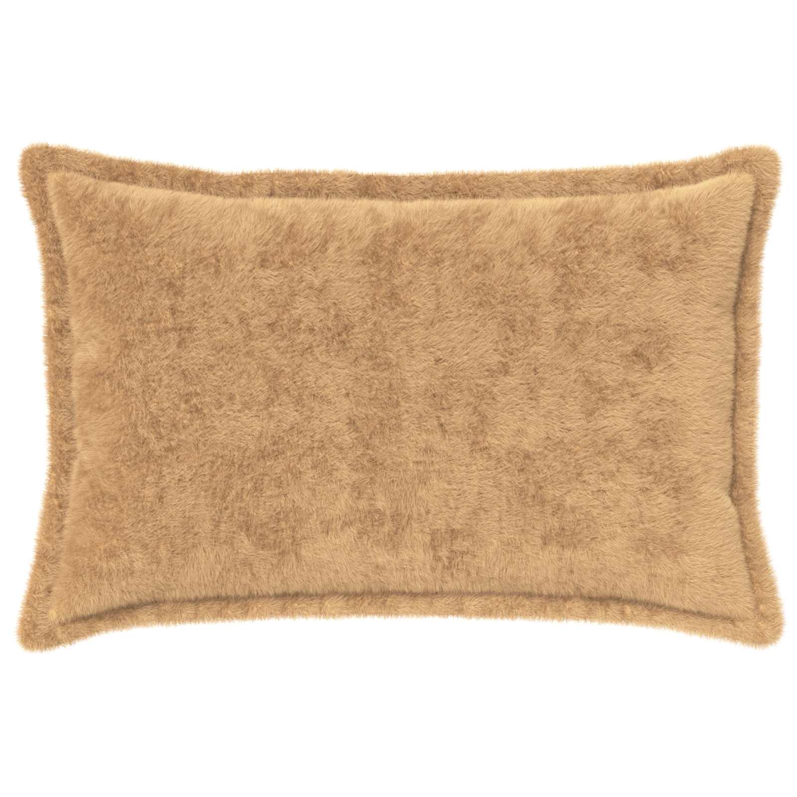 Kussensloop 6 st HOUTEN Taupe 50 x 70 cm Nep Konijnenbont