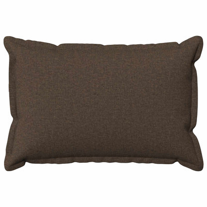 Kussensloop 6 pcs HOUTEN Taupe 50 x 75 cm Faux Linnen