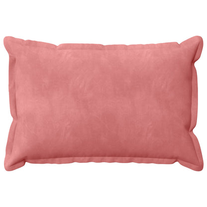 Kussensloop 6 pcs HOUTEN Roze 50 x 75 cm Fluweel