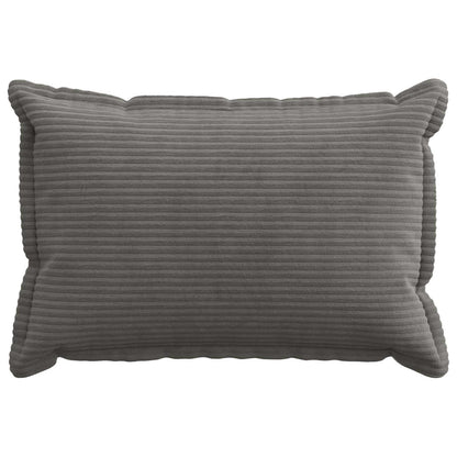 Kussensloop 6 st HOUTEN Donkergrijs 50 x 75 cm corduroy