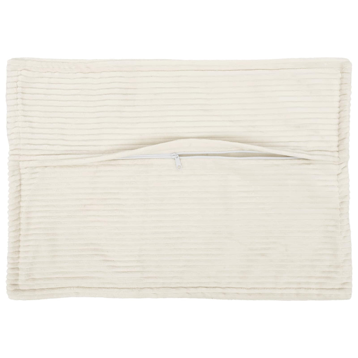 Kussensloop 2 st HOUTEN Crèmekleurig 50 x 75 cm corduroy