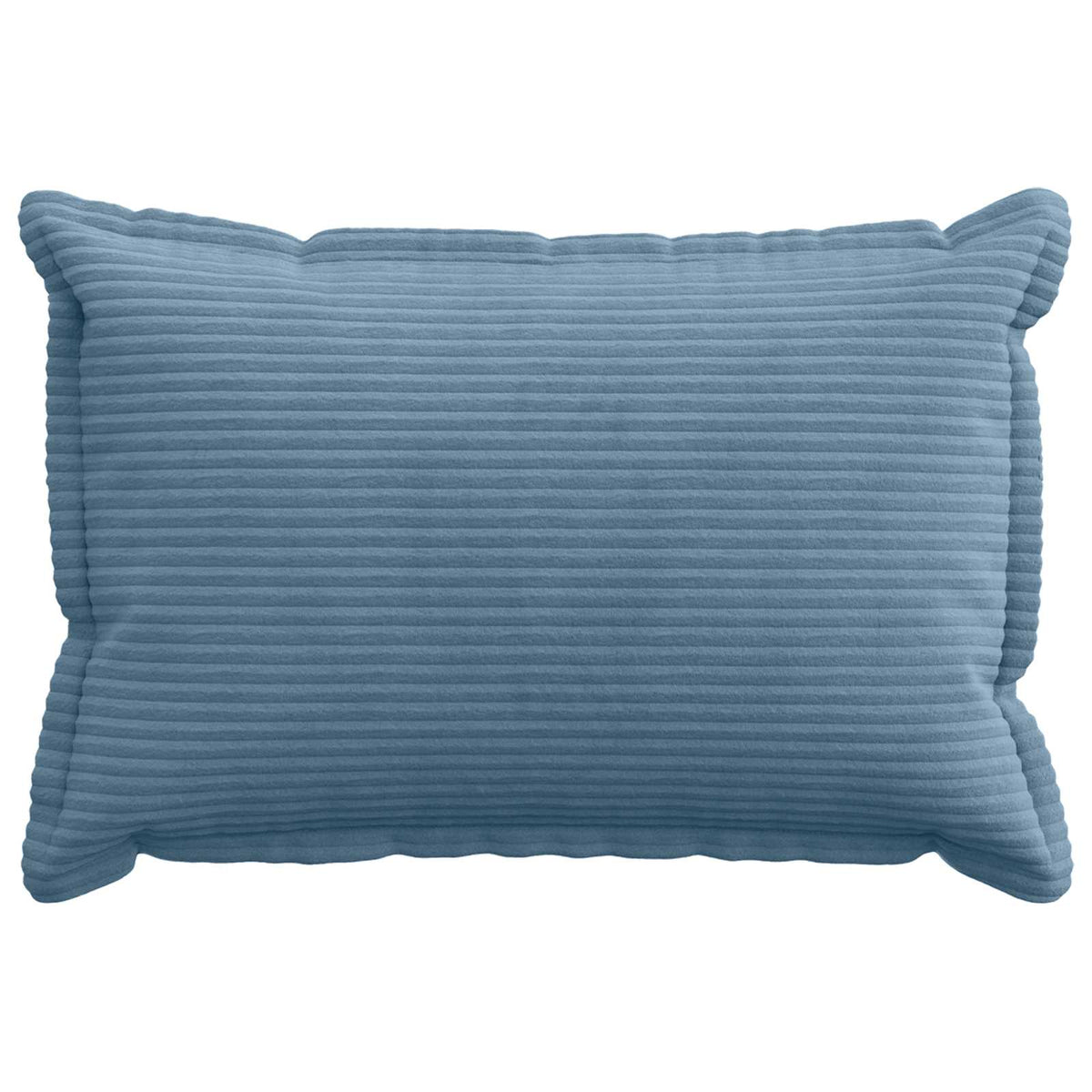 Kussensloop 2 st HOUTEN Blauw 50 x 75 cm corduroy
