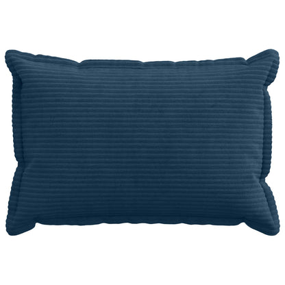 Kussensloop 2 st HOUTEN Marineblauw 50 x 75 cm corduroy