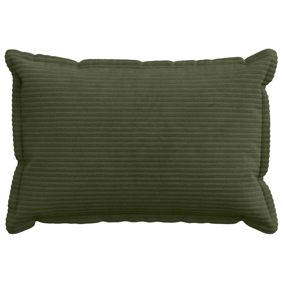 Kussensloop 2 st HOUTEN Groen 50 x 75 cm corduroy