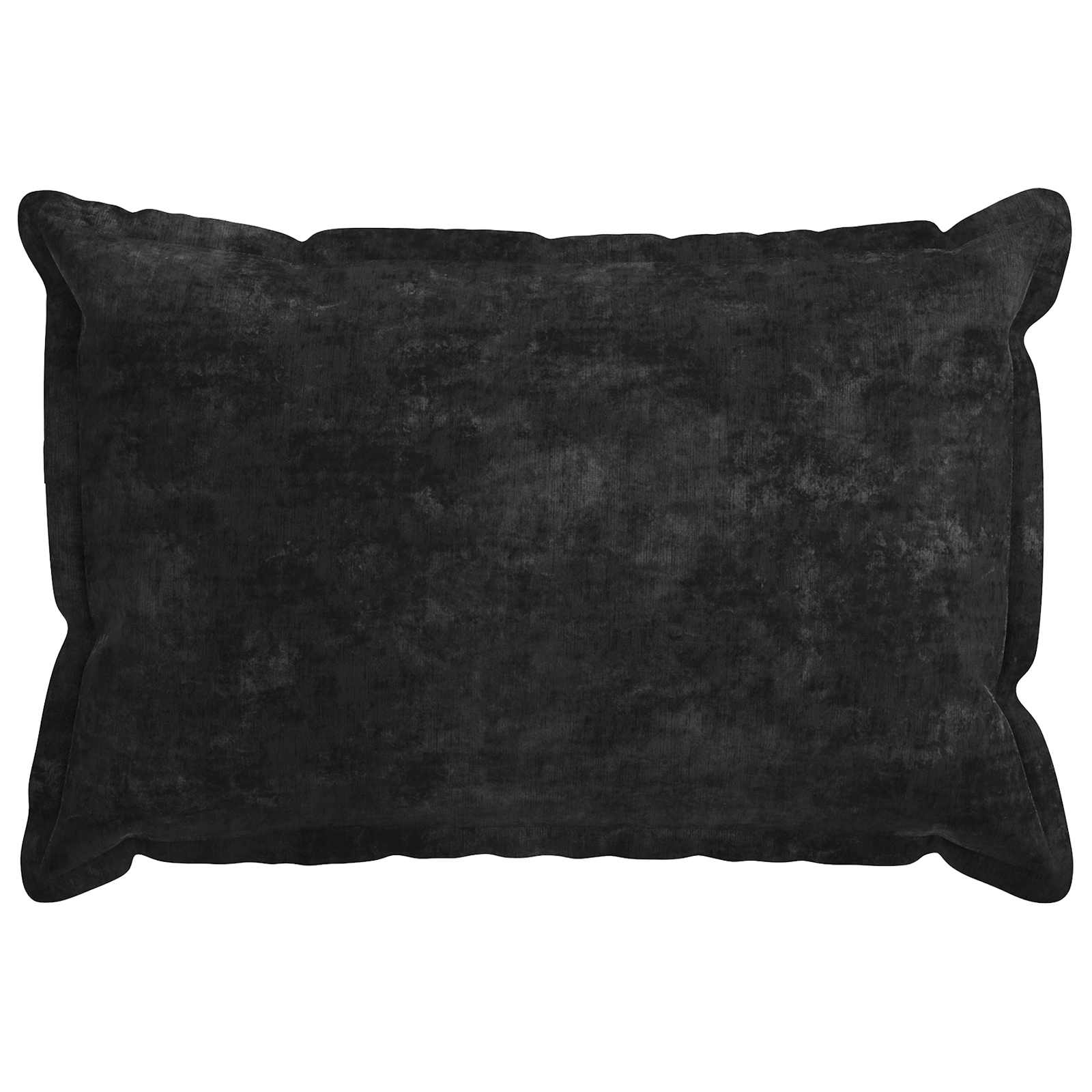 Kussensloop 2 st HOUTEN Antraciet 50 x 75 cm Chenille Stof