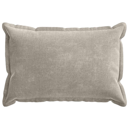 Kussensloop 2 st HOUTEN Lichtgrijs 50 x 75 cm Chenille Stof