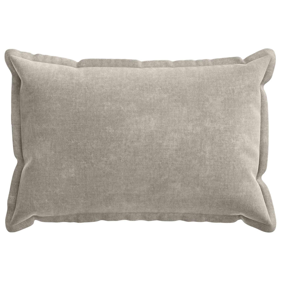 Kussensloop 2 st HOUTEN Lichtgrijs 50 x 75 cm Chenille Stof