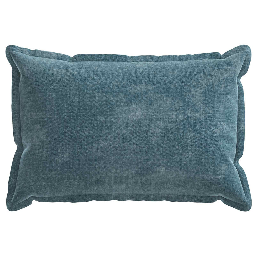 Kussensloop 2 st HOUTEN Blauw 50 x 75 cm Chenille Stof