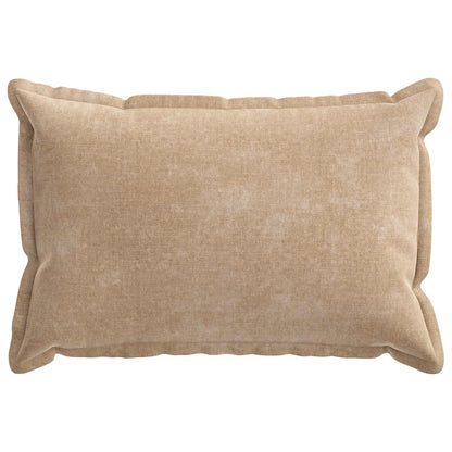 Kussensloop 2 st HOUTEN Taupe 50 x 75 cm Chenille Stof