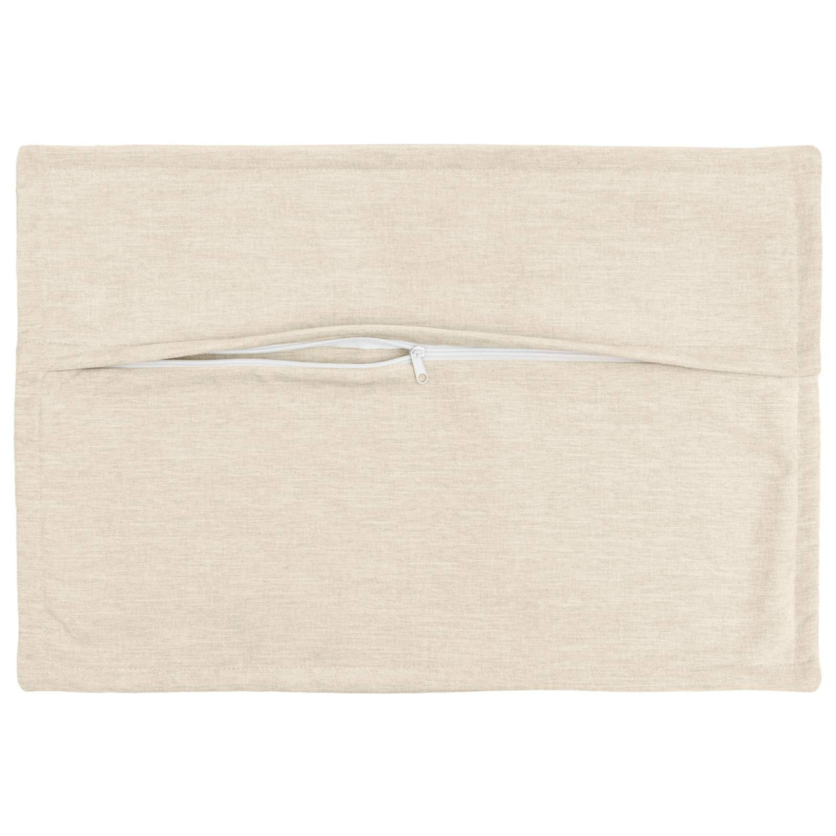 Kussensloop 2 st HOUTEN Crèmekleurig 50 x 75 cm Chenille Stof