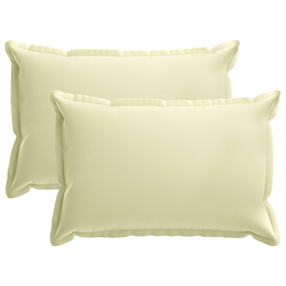 Kussensloop 2 st HOUTEN Crèmekleurig 50 x 75 cm Polyester