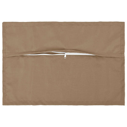 Kussensloop 2 st HOUTEN Taupe 50 x 75 cm Polyester