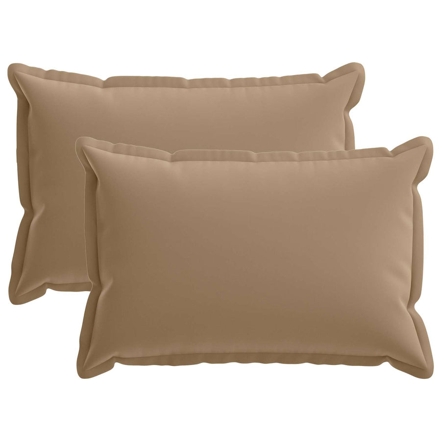 Kussensloop 2 st HOUTEN Taupe 50 x 75 cm Polyester