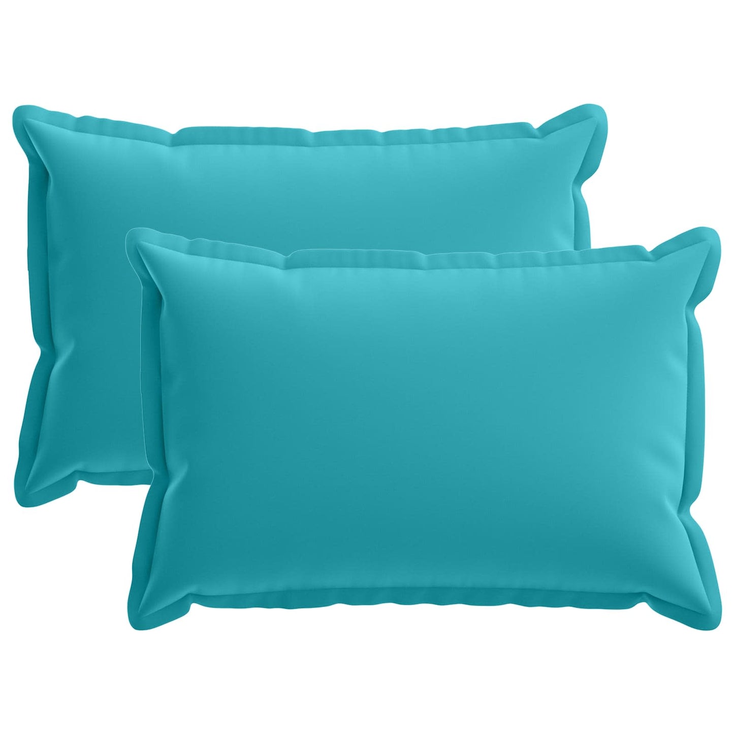 Kussensloop 2 st HOUTEN Turquoise 50 x 75 cm Polyester