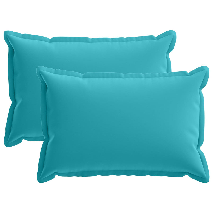Kussensloop 2 st HOUTEN Turquoise 50 x 75 cm Polyester