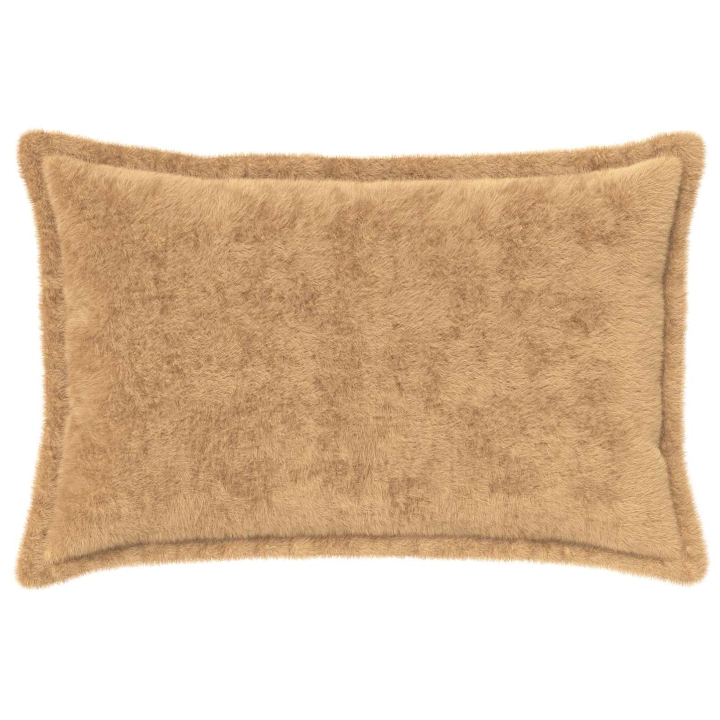 Kussensloop 2 st HOUTEN Taupe 50 x 75 cm Nep Konijnenbont
