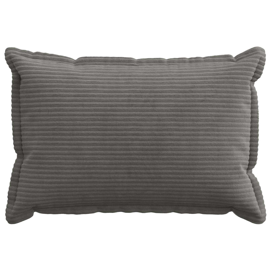 Kussensloop 6 st HOUTEN Donkergrijs 50 x 80 cm corduroy
