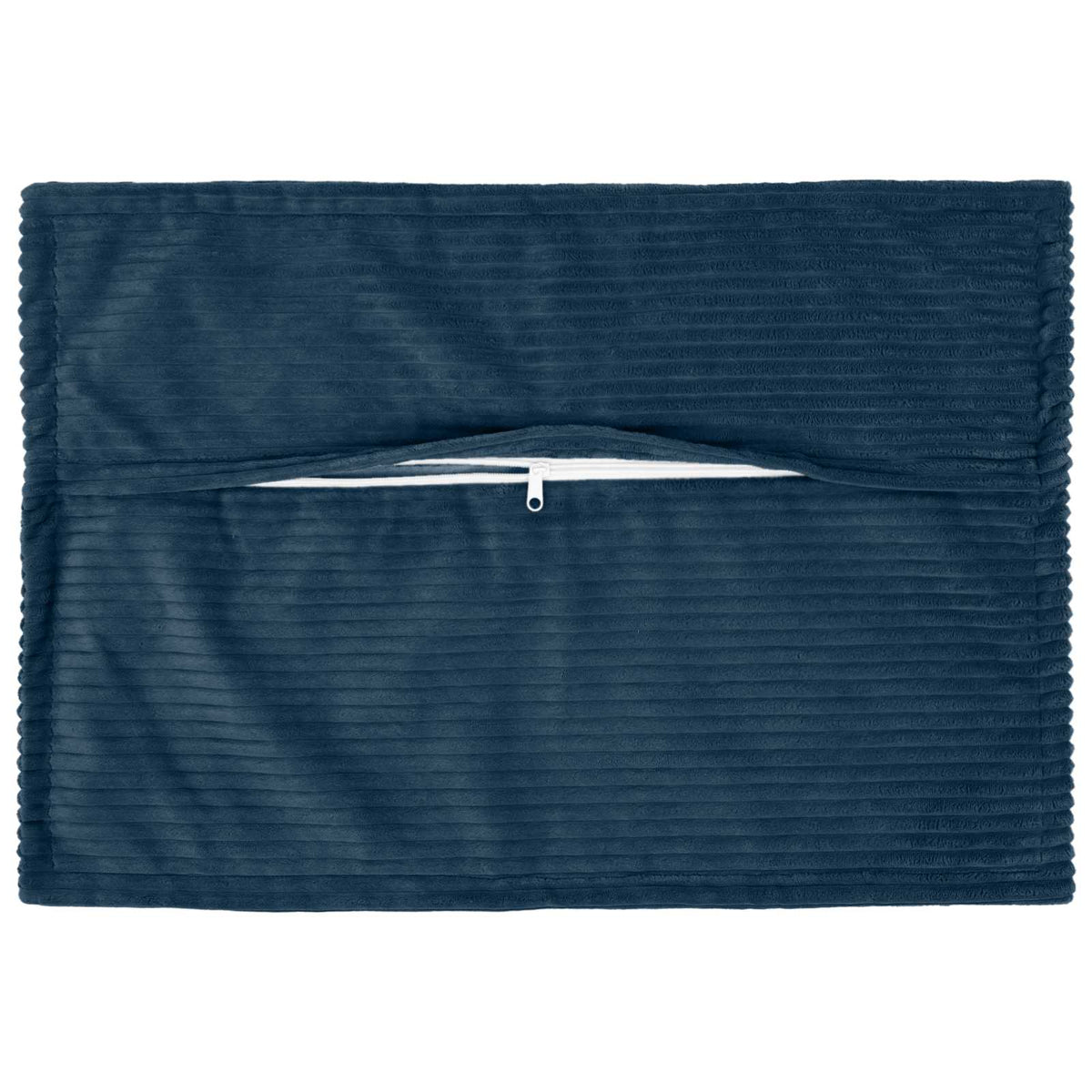 Kussensloop 6 st HOUTEN Marineblauw 50 x 80 cm corduroy