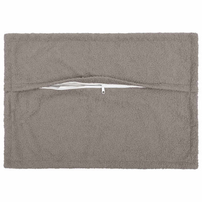 Kussensloop 6 pcs HOUTEN Lichtgrijs 50 x 80 cm Bouclé