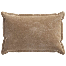 Kussensloop 6 st HOUTEN Bruin 50 x 80 cm Chenille Stof