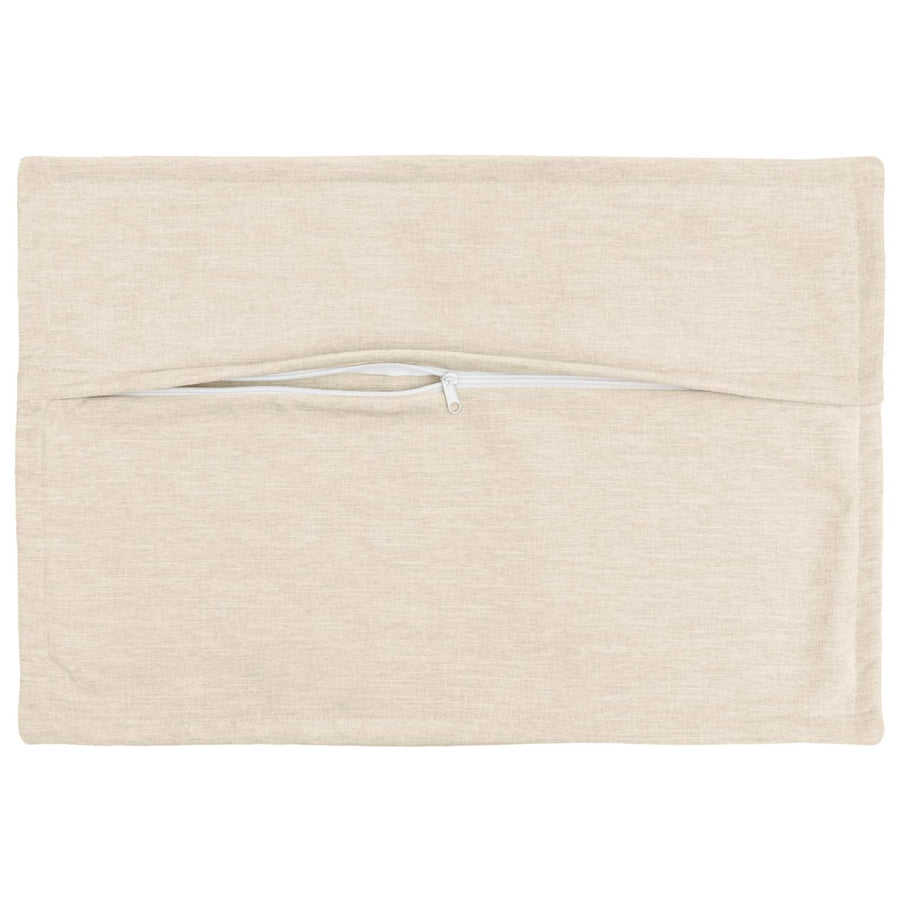 Kussensloop 2 st HOUTEN Crèmekleurig 50 x 80 cm Chenille Stof