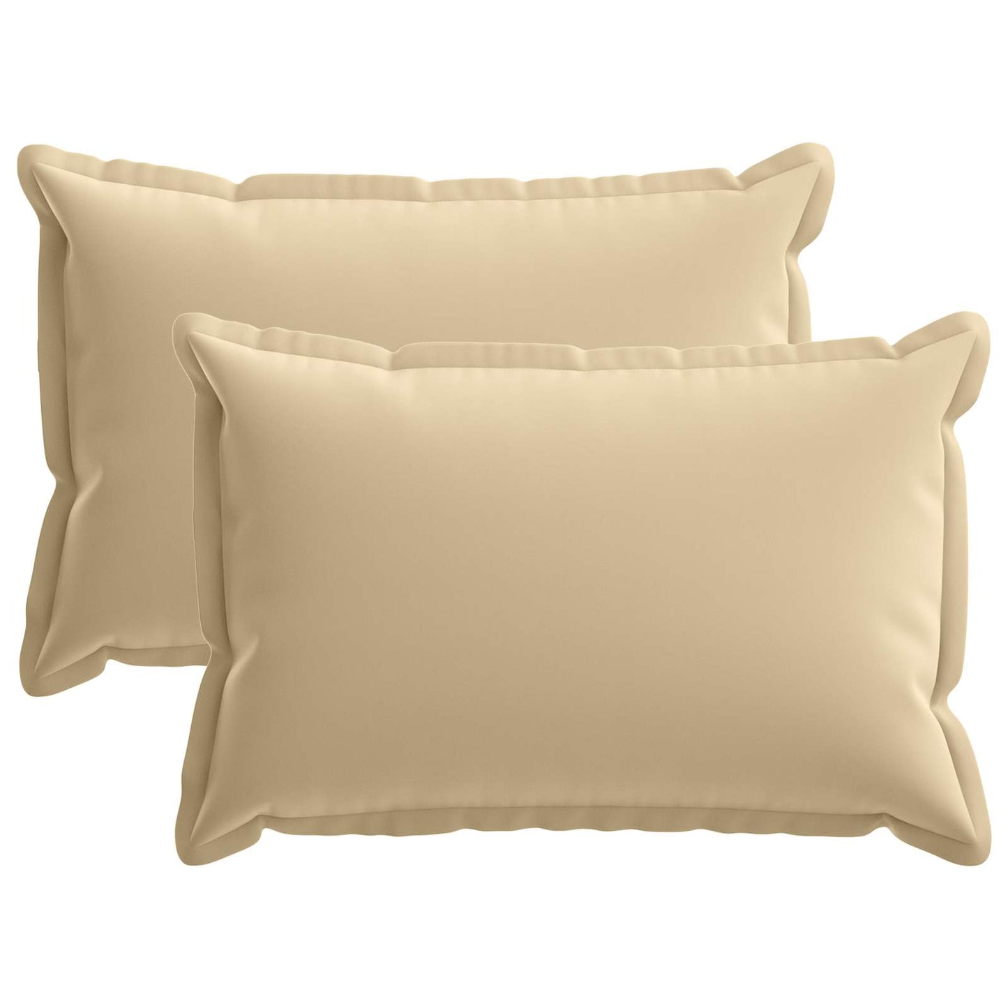 Kussensloop 2 st HOUTEN Beige 50 x 80 cm Polyester