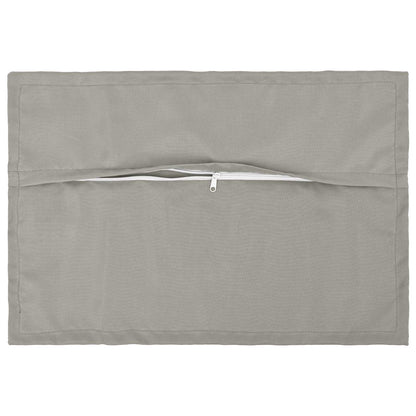 Kussensloop 2 st HOUTEN Grijs 50 x 80 cm Polyester