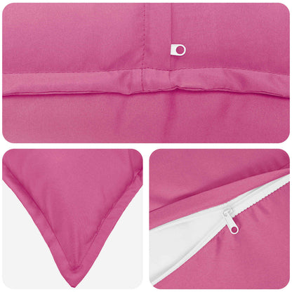 Kussensloop 6 st HOUTEN Roze 50 x 80 cm Polyester