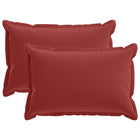 Kussensloop 2 st HOUTEN Wijnrood 50 x 80 cm Polyester