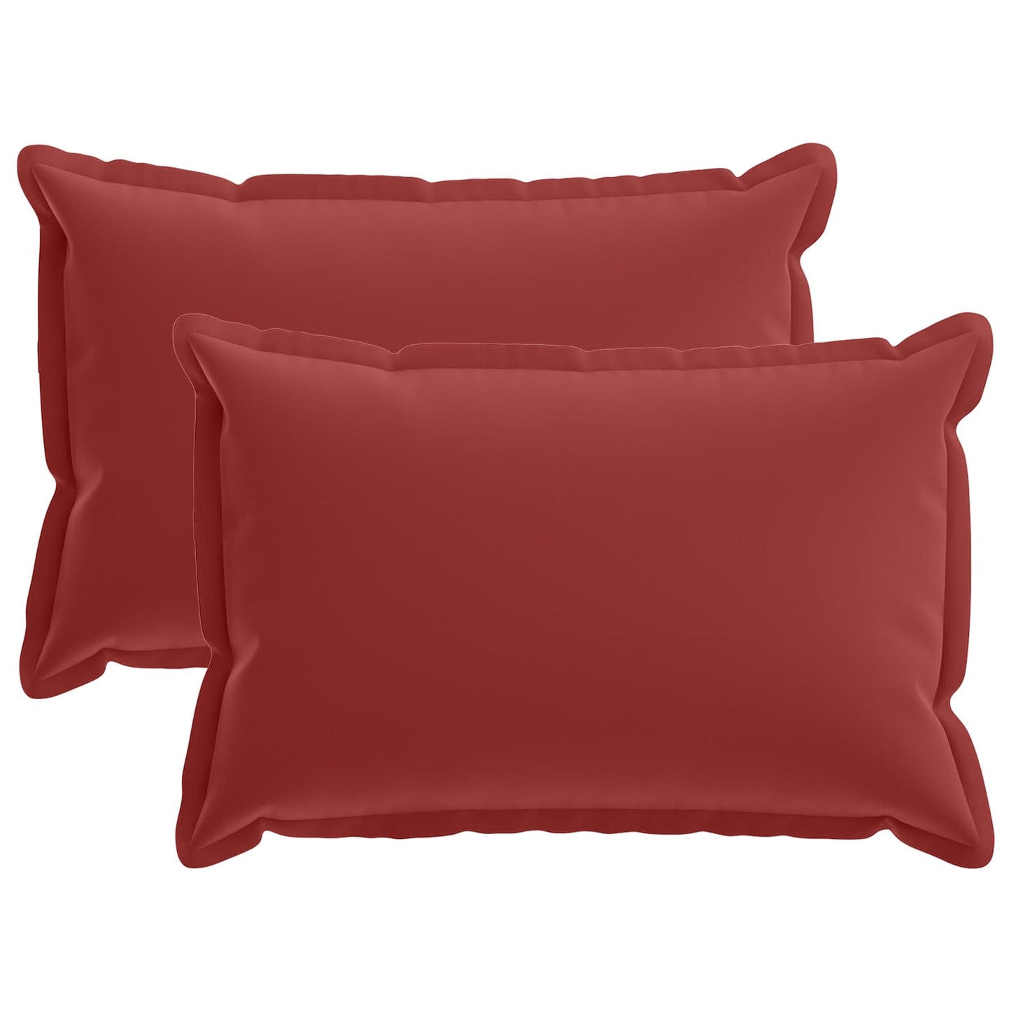 Kussensloop 2 st HOUTEN Wijnrood 50 x 80 cm Polyester