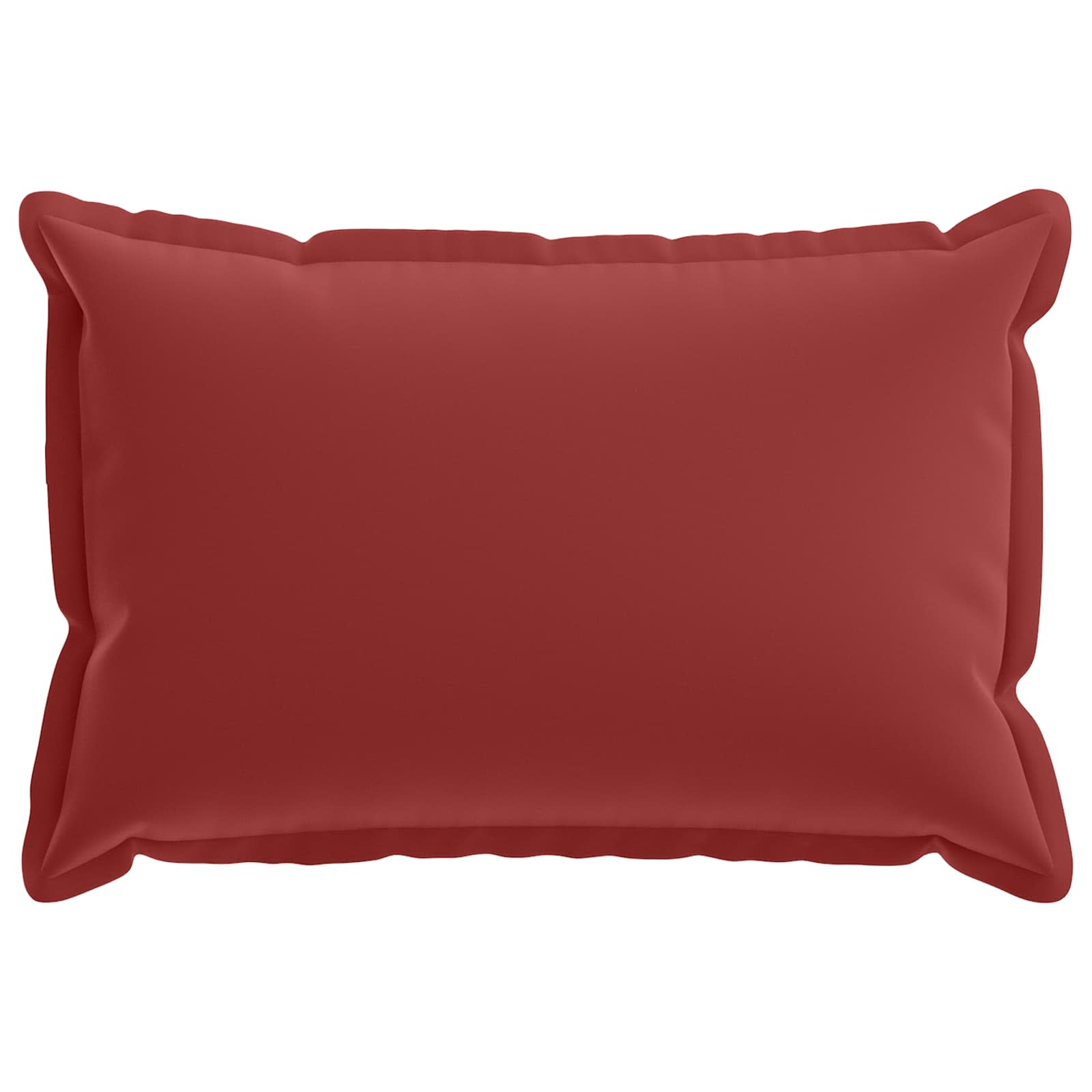 Kussensloop 6 st HOUTEN Wijnrood 50 x 80 cm Polyester