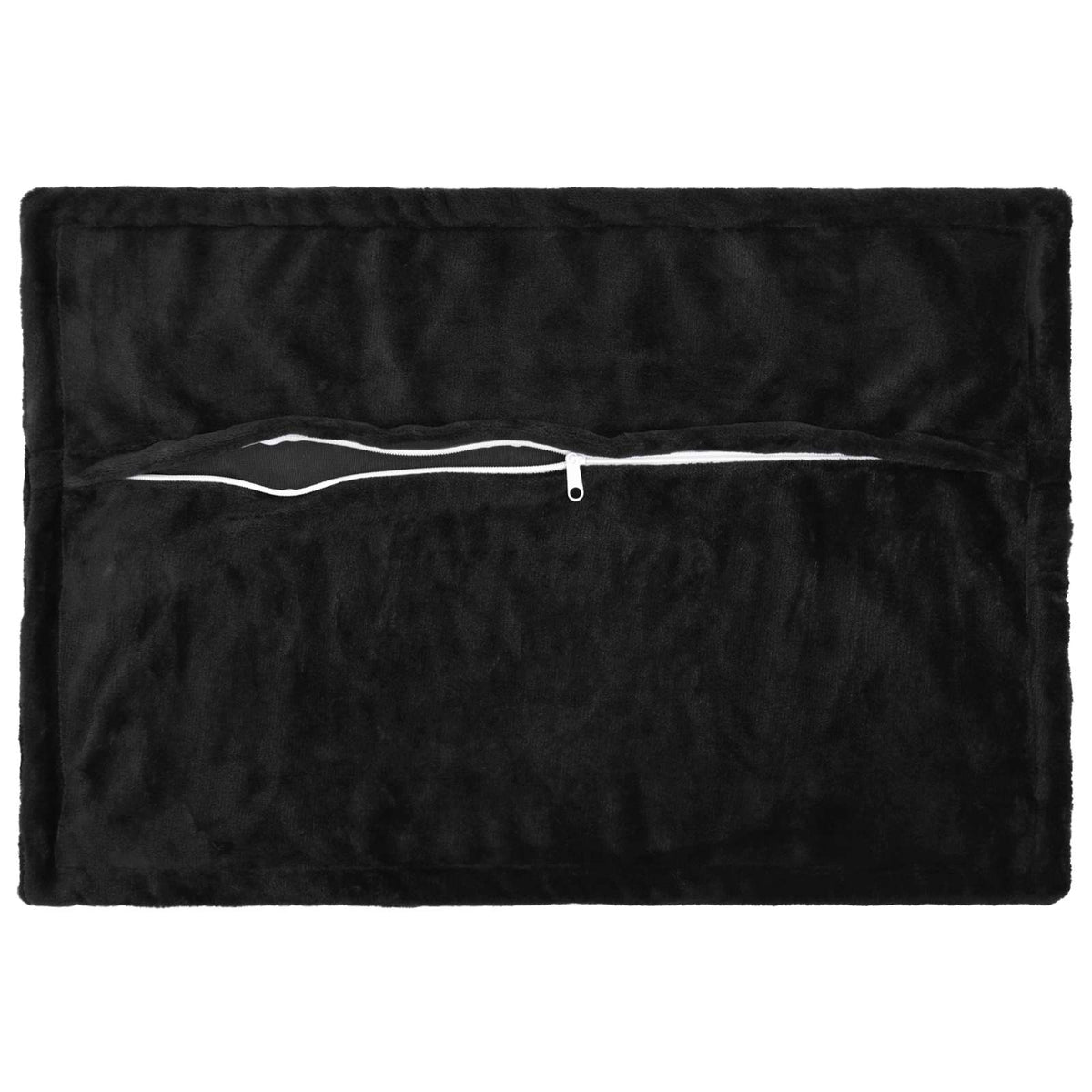 Kussensloop 6 pcs HOUTEN Zwart 50 x 80 cm Flanel