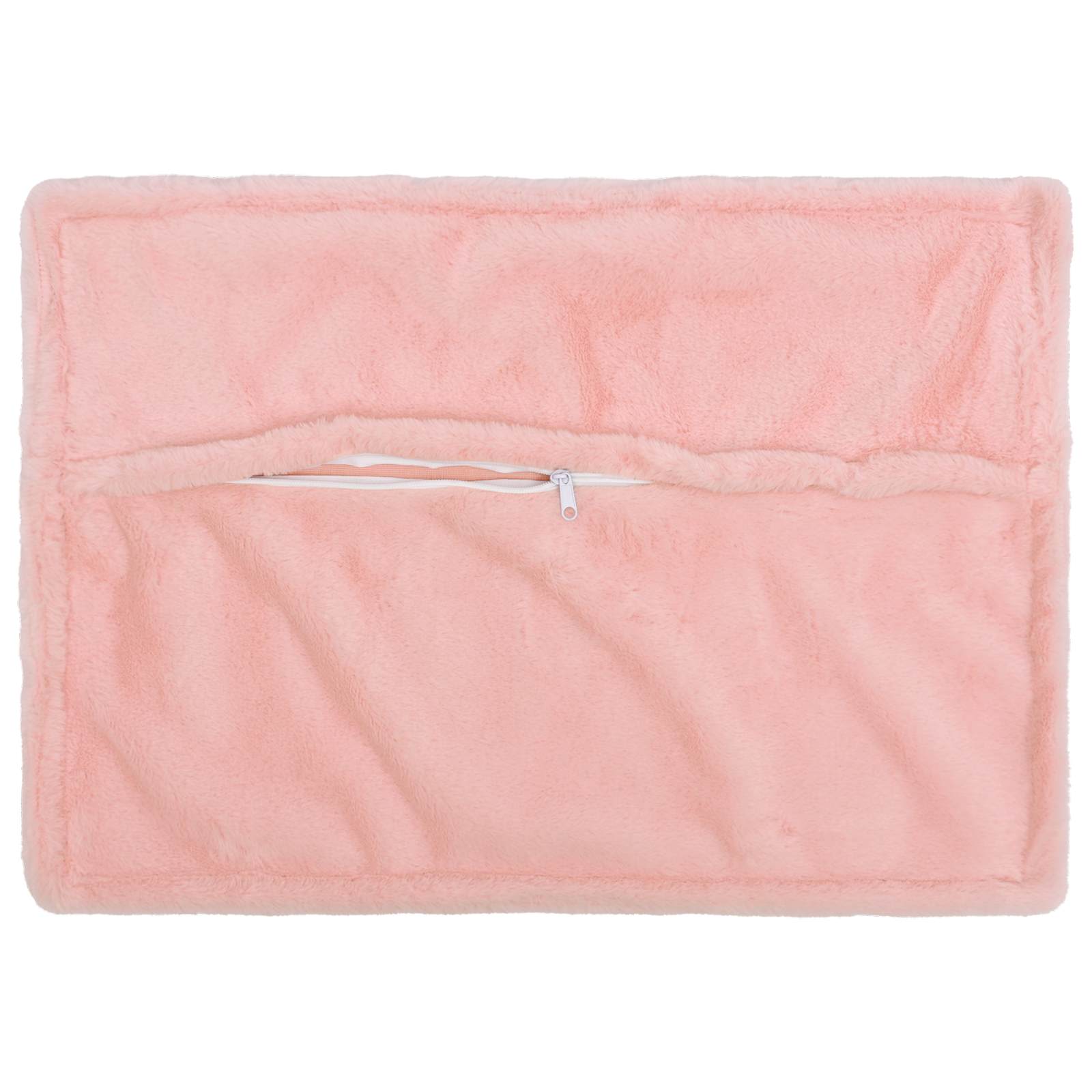 Kussensloop 6 st HOUTEN Roze 50 x 80 cm Nep Konijnenbont
