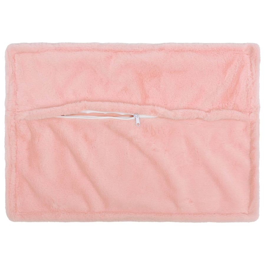 Kussensloop 6 st HOUTEN Roze 50 x 80 cm Nep Konijnenbont