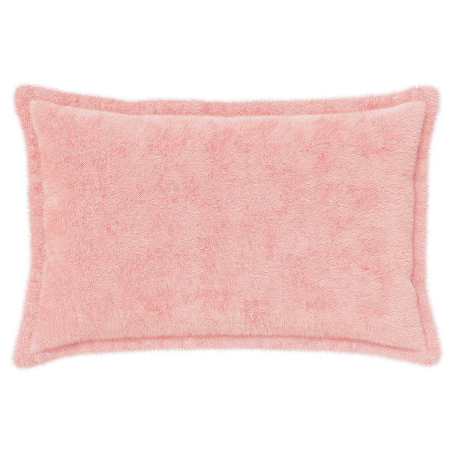 Kussensloop 6 st HOUTEN Roze 50 x 80 cm Nep Konijnenbont