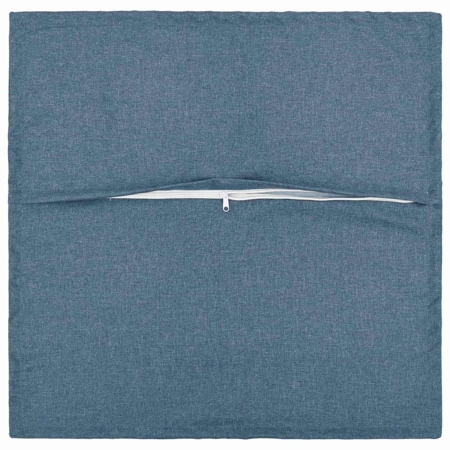 Kussensloop 6 pcs HOUTEN Jeans Blauw 55 x 55 cm Faux Linnen