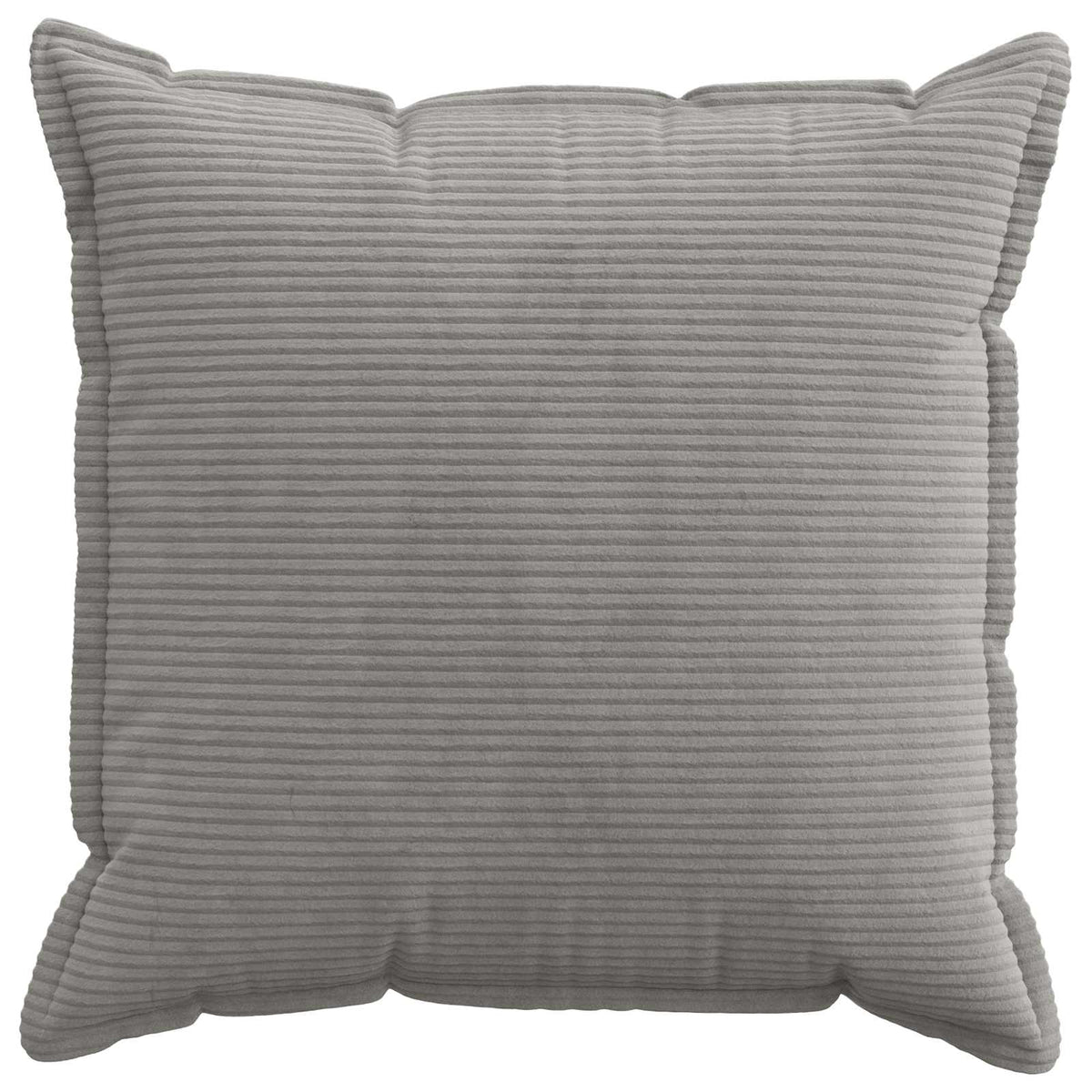 Kussensloop 2 st HOUTEN Lichtgrijs 55 x 55 cm corduroy
