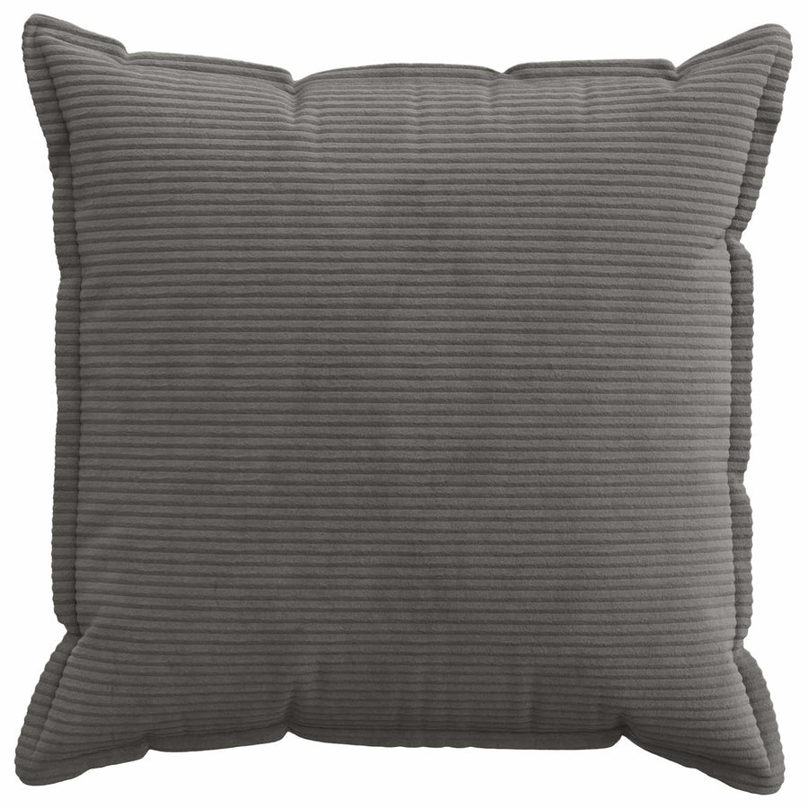 Kussensloop 2 st HOUTEN Donkergrijs 55 x 55 cm corduroy