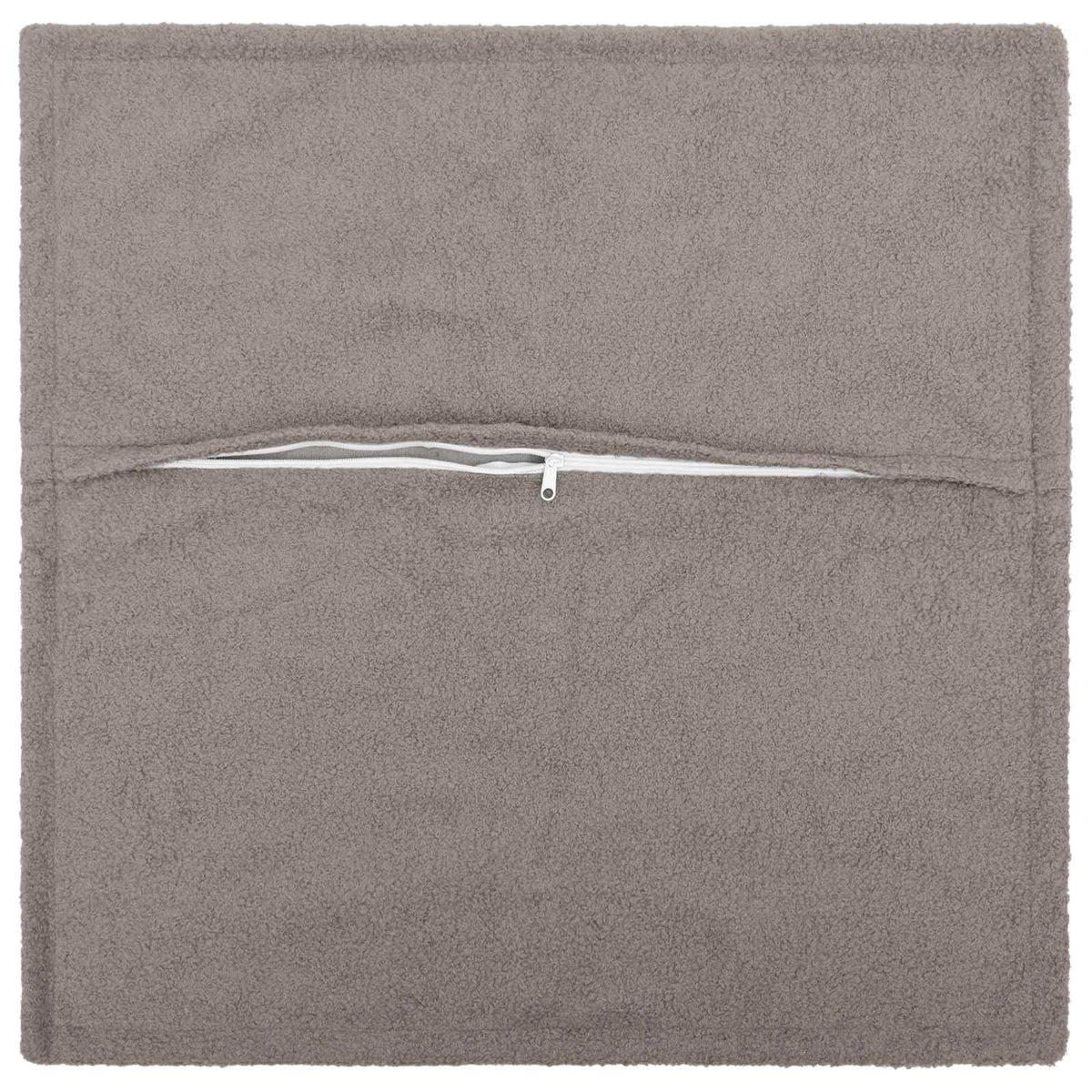 Kussensloop 2 pcs HOUTEN Lichtgrijs 55 x 55 cm Bouclé