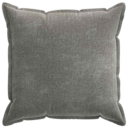 Kussensloop 2 st HOUTEN Donkergrijs 55 x 55 cm Chenille Stof